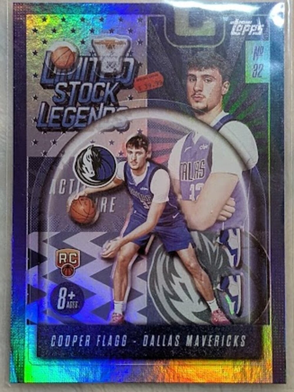 2025 Topps "Limited Stock Legends" COOPER FLAGG RC #LST-1